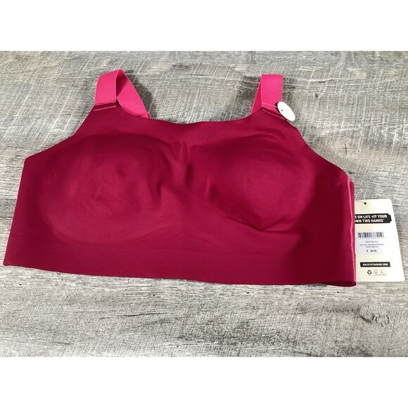 Duluth Trading Other - Duluth Trading Womens High Impact Sports Bra Size 12 Pink Adjustable NWT